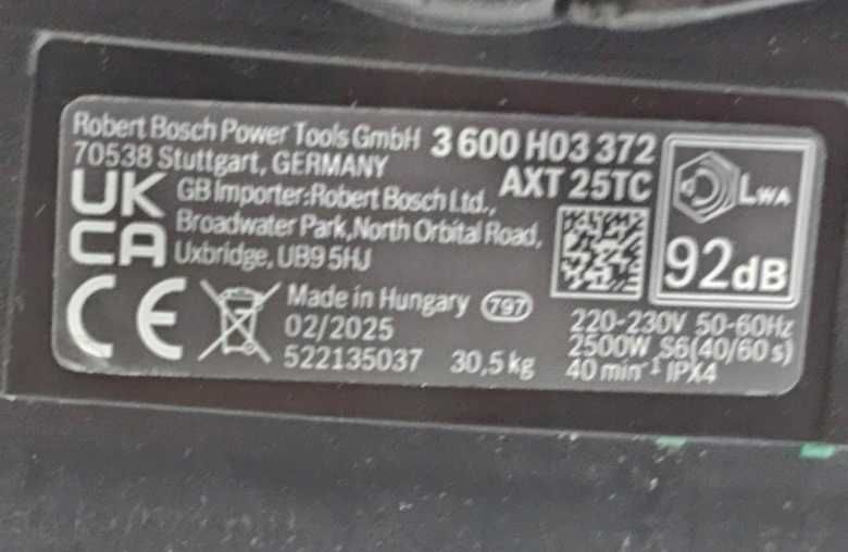 Rozdrabniacz do galezi Bosch AXT 25 TC