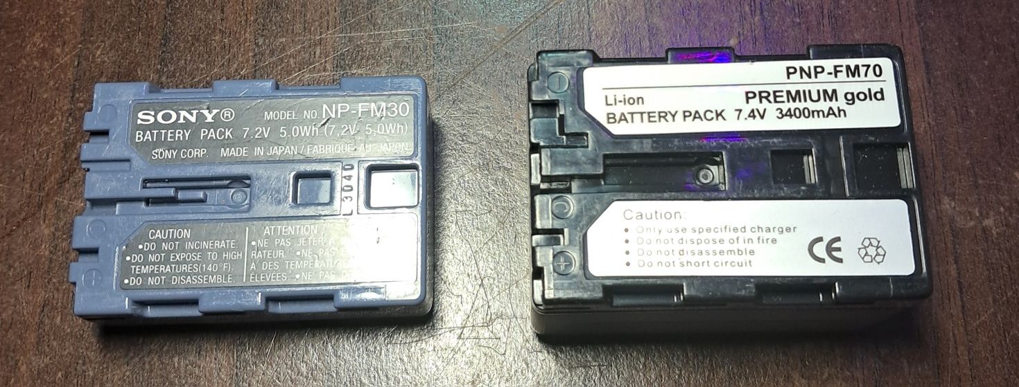 Sony baterie FM70 fn30