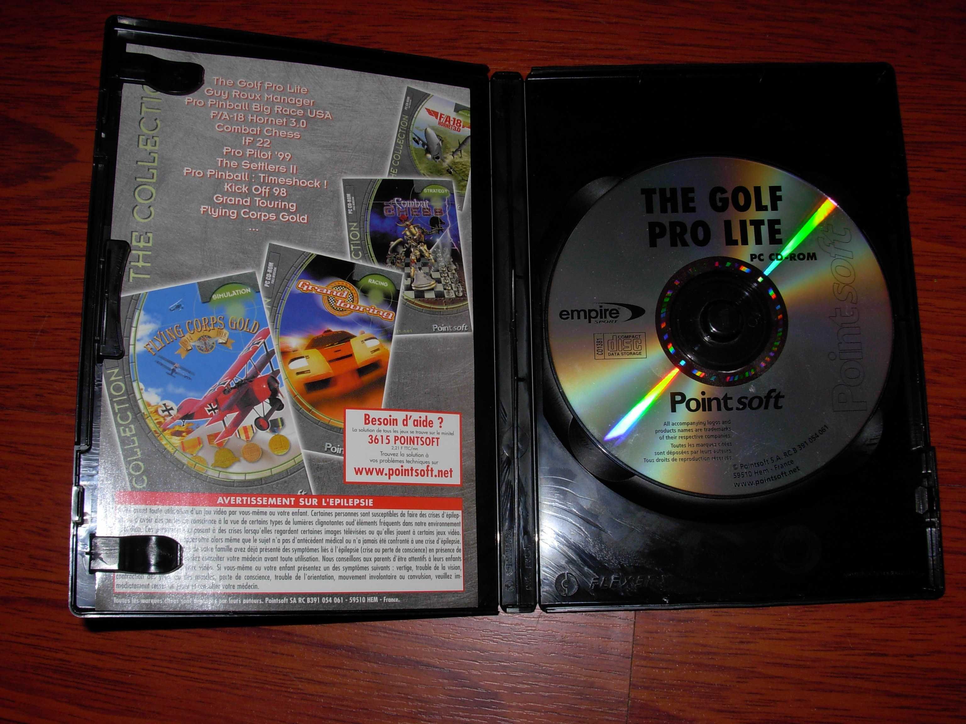 Gettysburg Sid Meir's + The Golf Pro Lite Jogos PC CD Cada 4.90