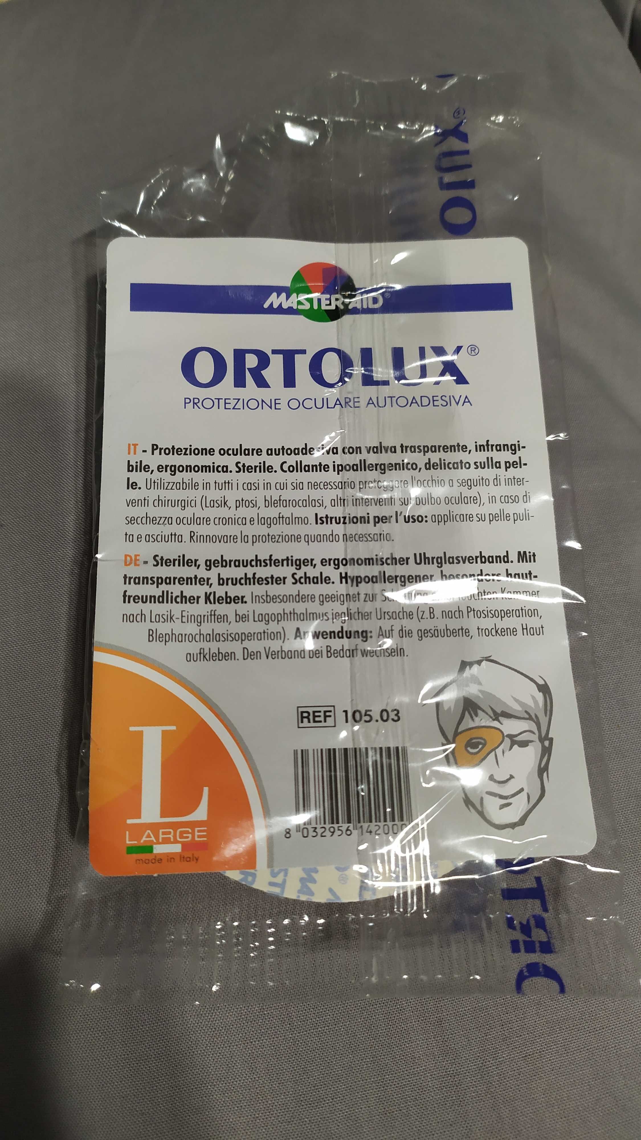 Komora wilgotna opatrunek na oko ORTOLUX
