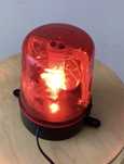 Lampa dyskotekowa migająca światłem czerwona