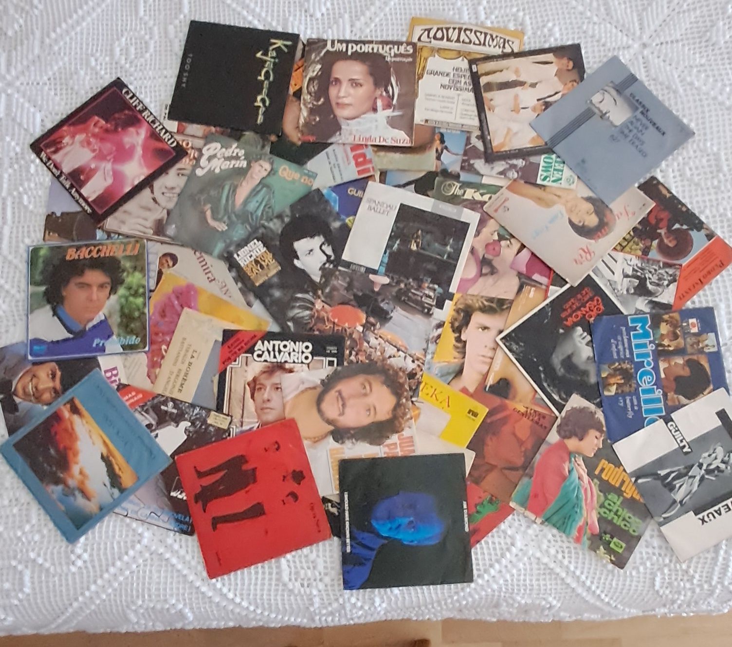 Lote de discos em vinyles