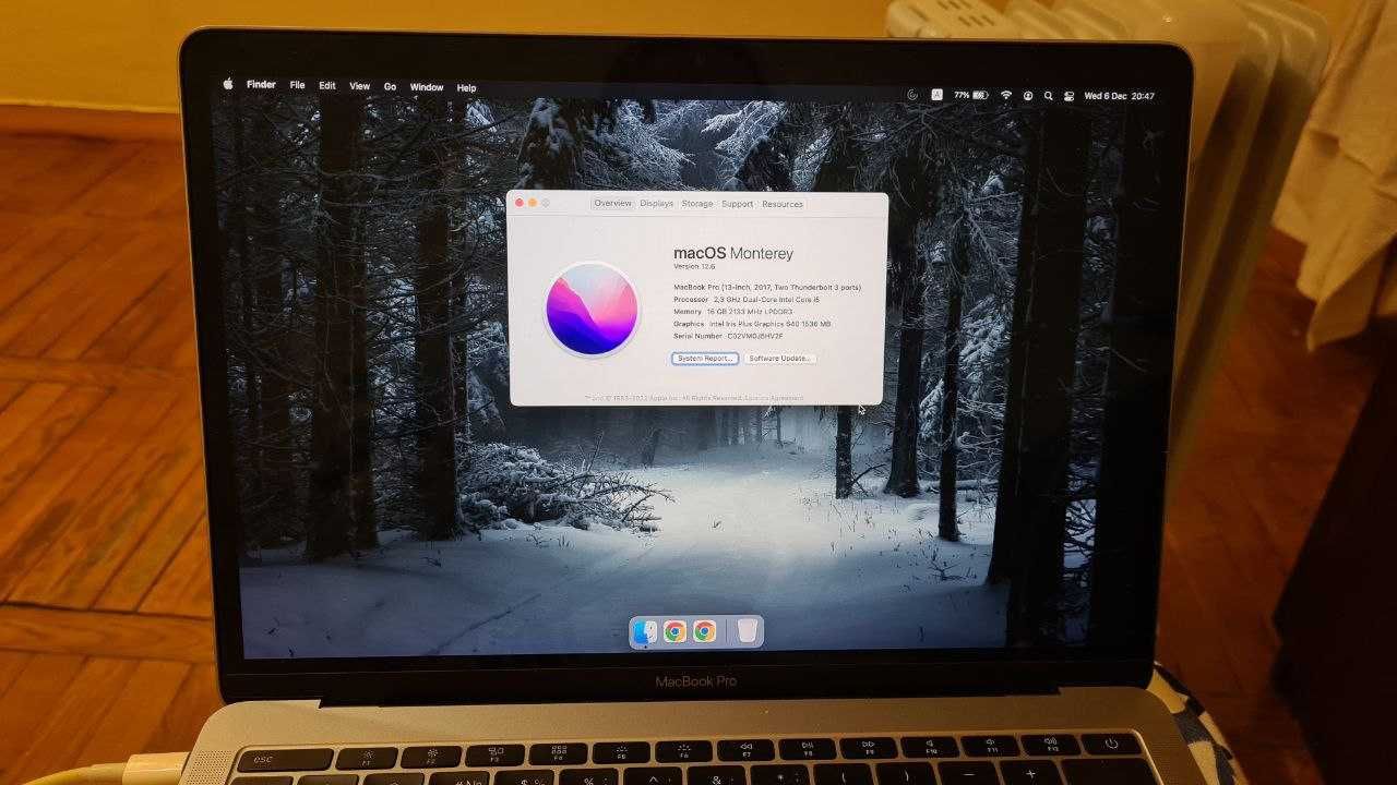 Macbook Pro 13 inches (2017)