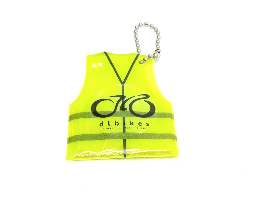 NOWY odblask breloczek przywieszka do roweru plecaka Oryginał DLBIKES