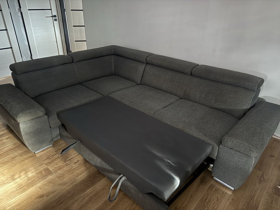 Narożnik rogówka z funkcja spania 270x200