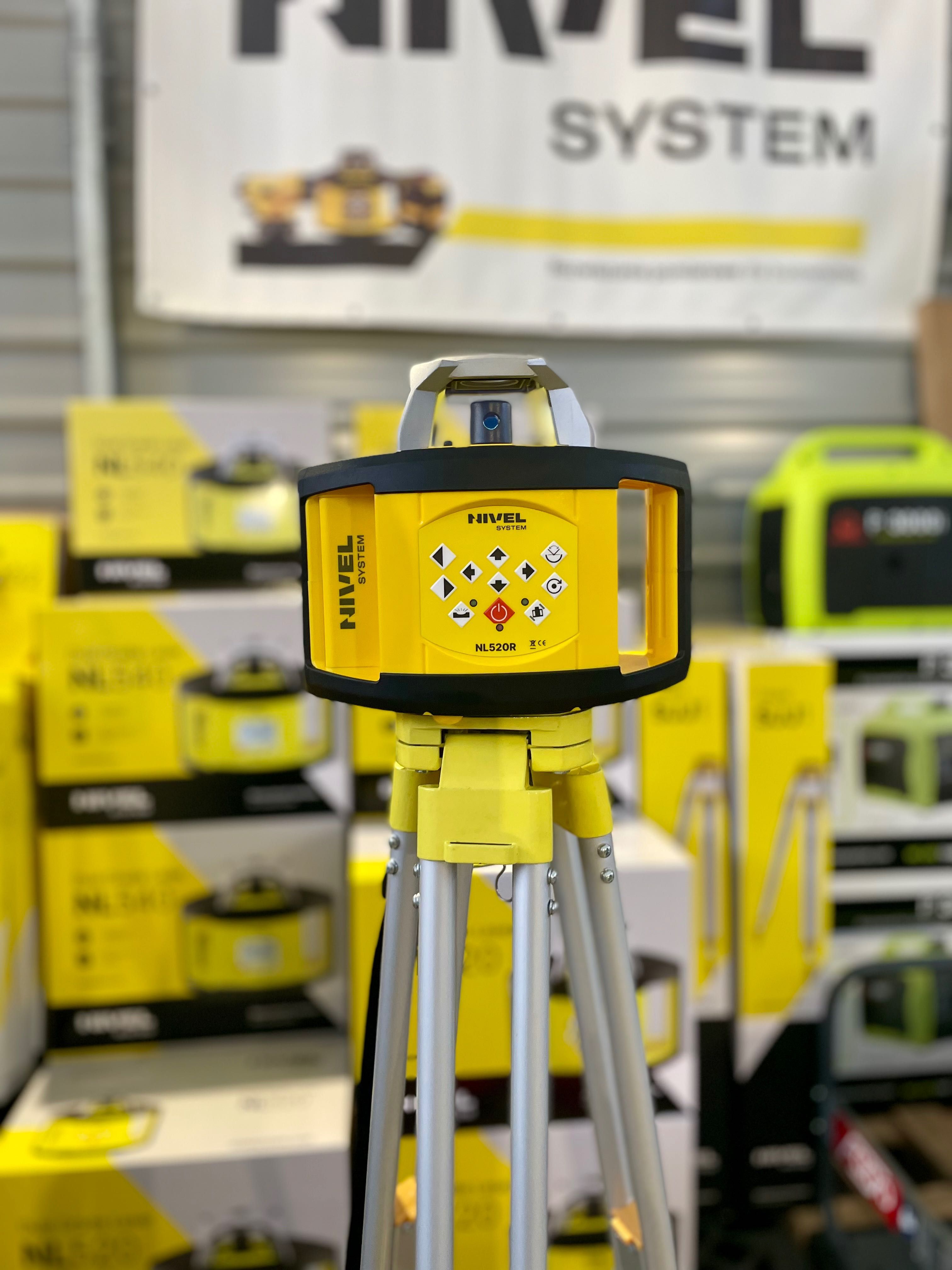 Niwelator laser. Nivel System NL520 DIGITAL RD700 Statyw,łata, nowy FV