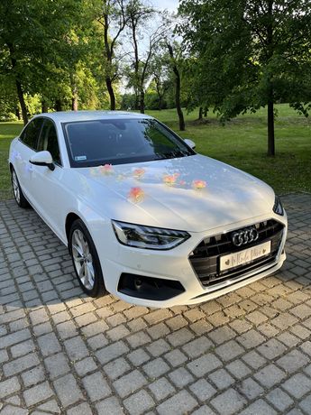 Samochód do ślubu / Auto do ślubu / Do wynajęcia / Biały / Audi