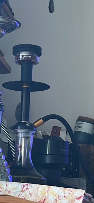 Shisha completa, com quasar e forno