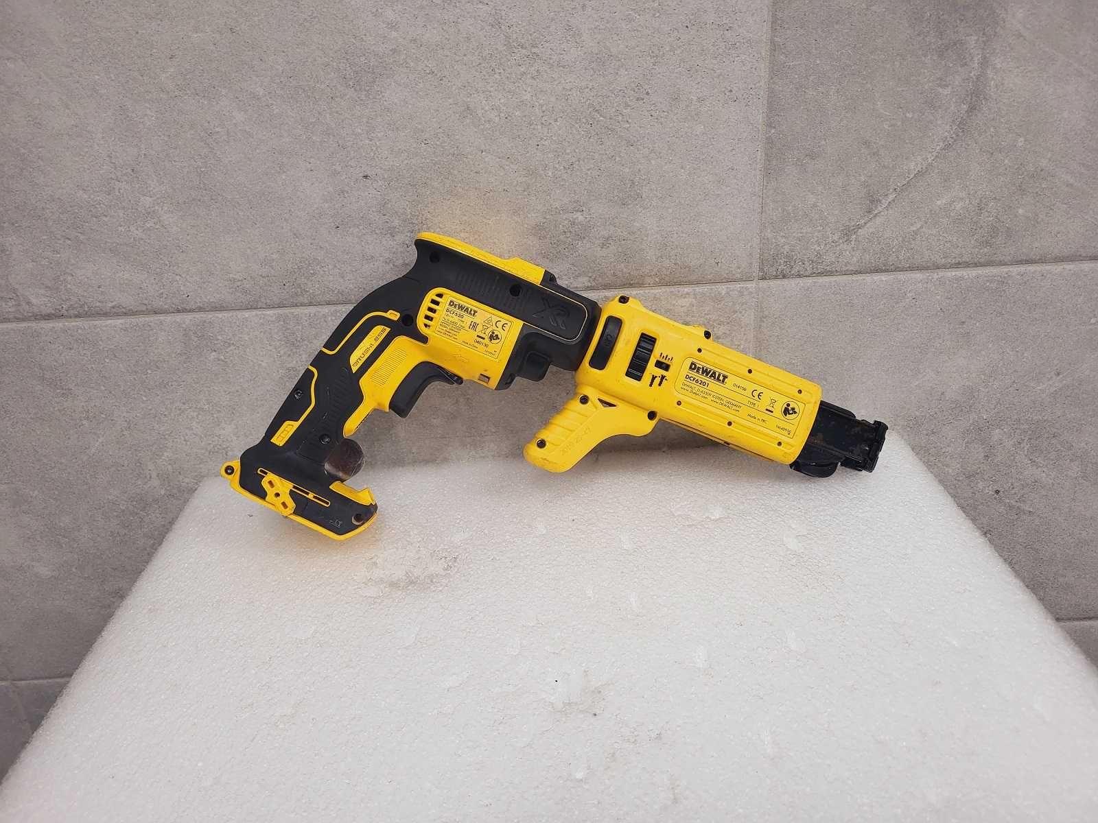 Wkrętarka do płyt DeWalt DCF620 + Magazynek DCF6201 SUPER STAN!!