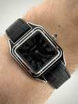 -2K WYPRZEDAŻ! VAT 23% FULLSET Cartier Santos dumont Black Lacquer