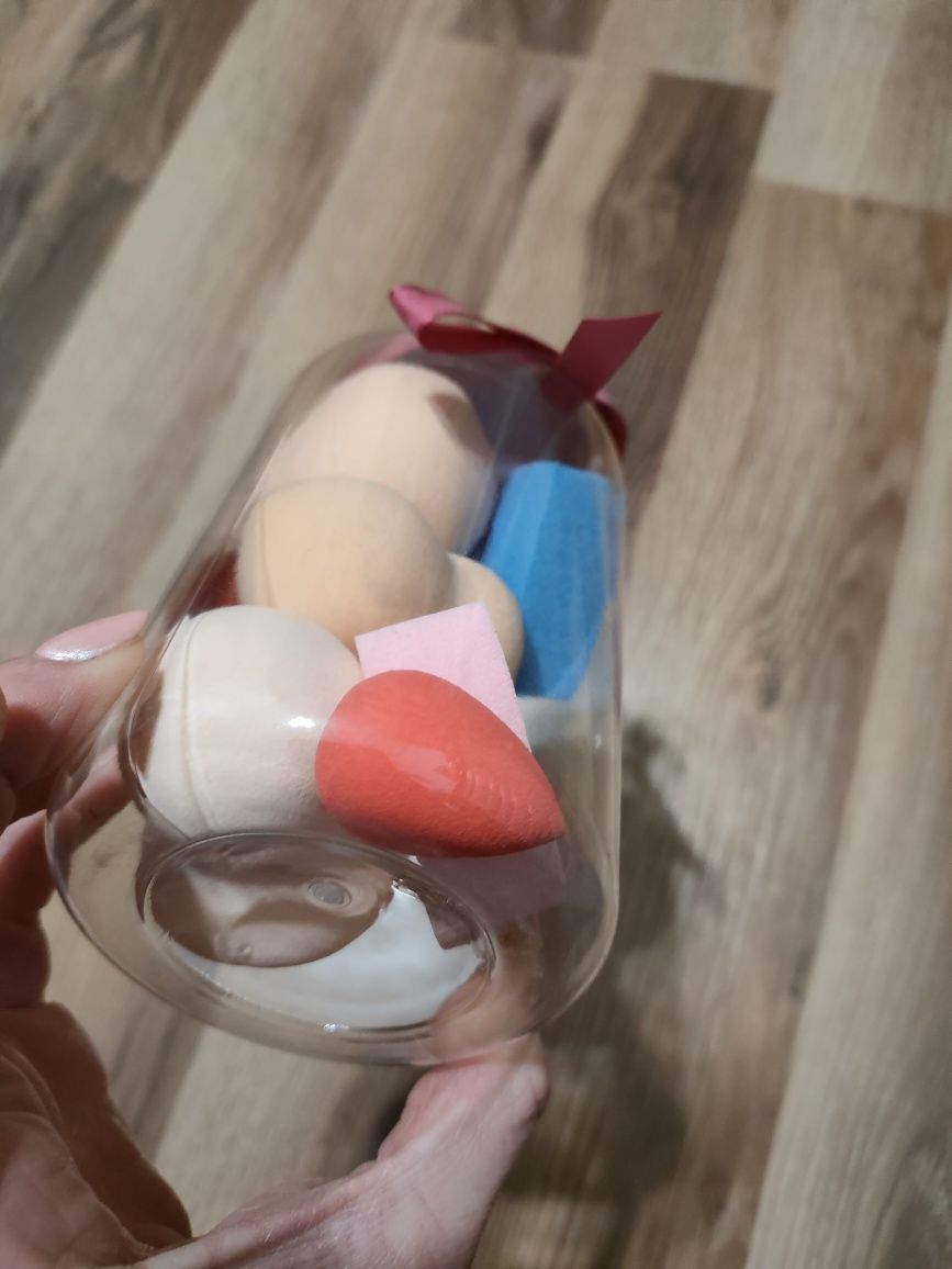 Gąbki do makijażu beauty blender 7 sztuk mix