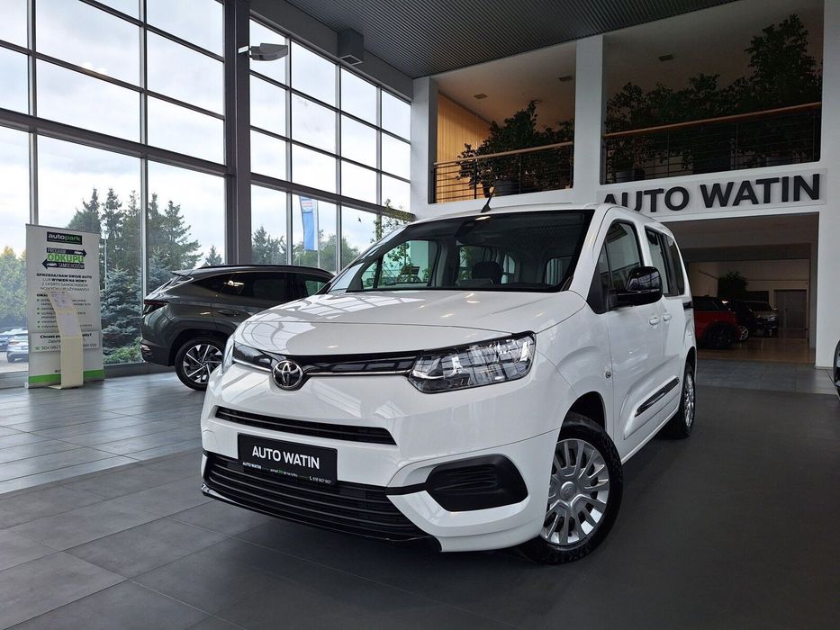 Toyota Proace City Verso Polski Salon, Pierwszy Właściciel, Bezwypadkowa, 6 biegów, Faktura VAT
