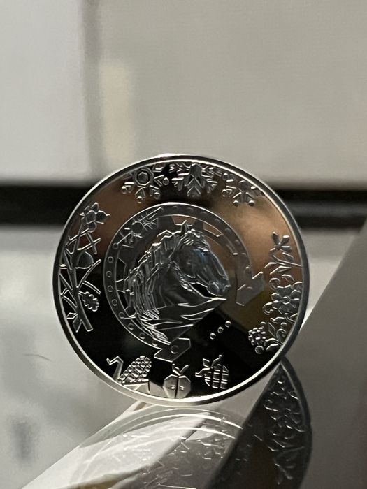 Монета рік Коня