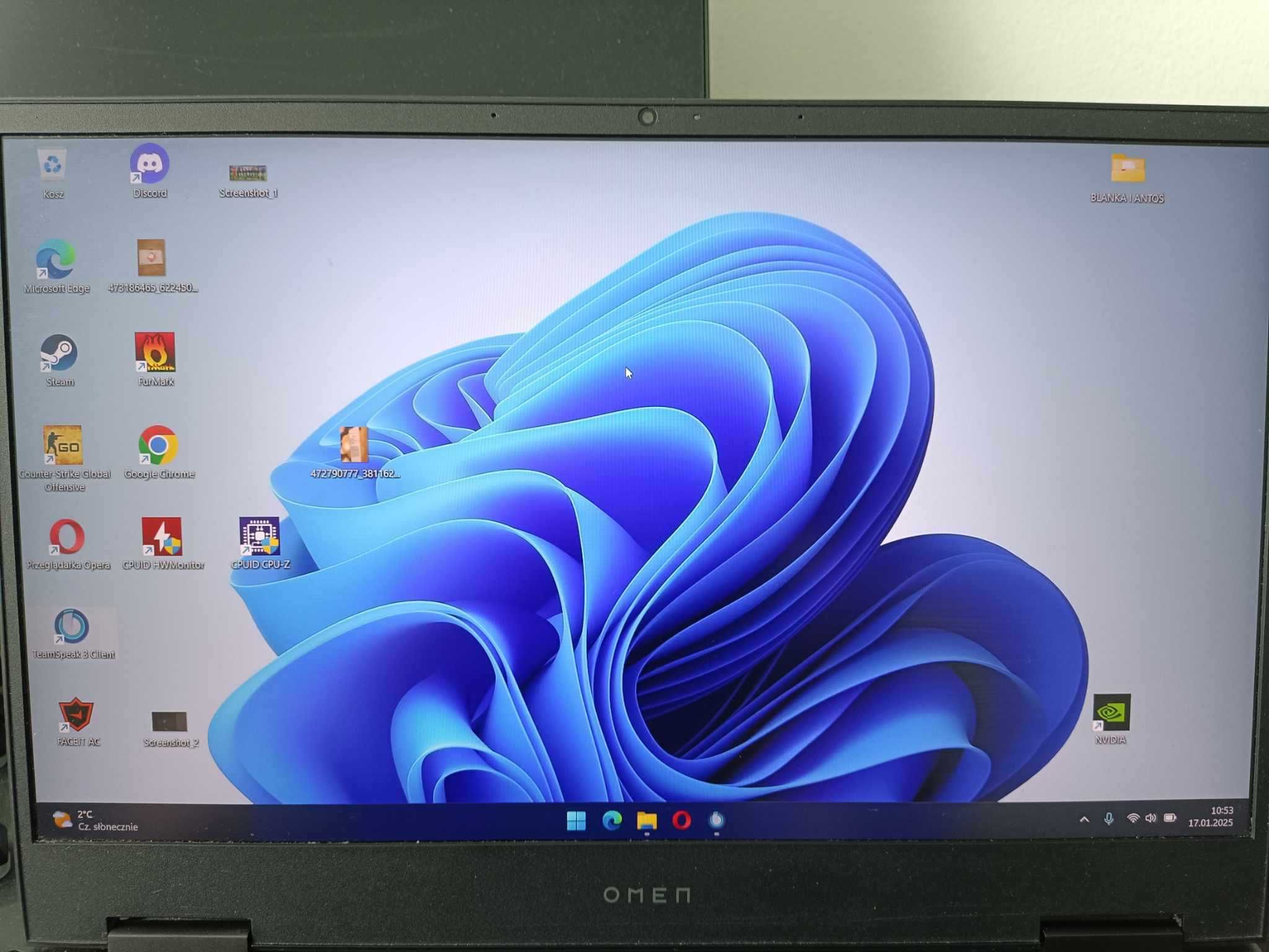 Laptop HP Omen15, gtx1660ti 6gb, Intel i5 10th, 15.6 cali, dysk 512gb.