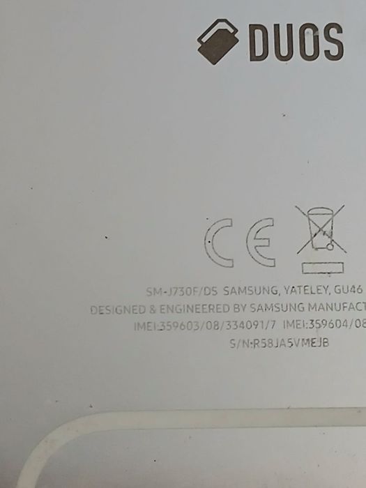 Samsung Duos Modelo SM-J730F/DS para Aproveitamento Peças