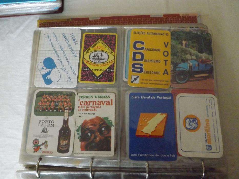 Calendários de Bolso dos anos 80