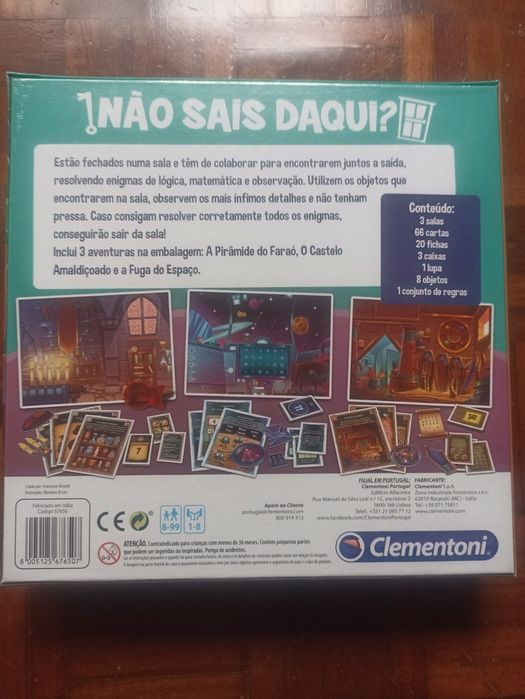 Não Saias Daqui Jogo Clementone