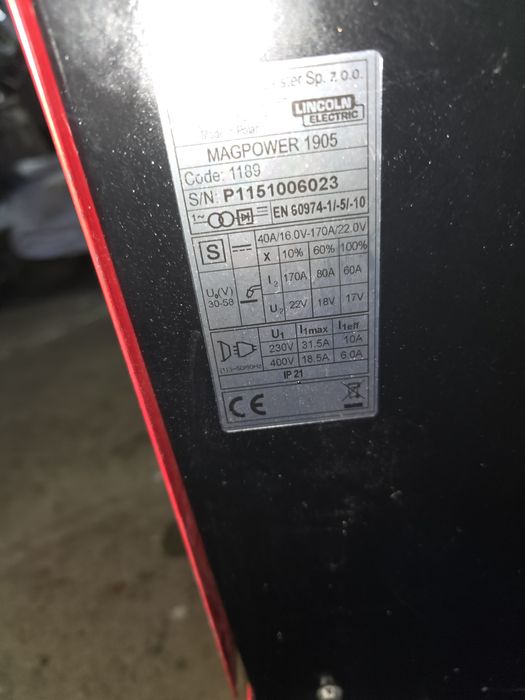 Migomat Spawarka Bester Turbo Magpower 1905