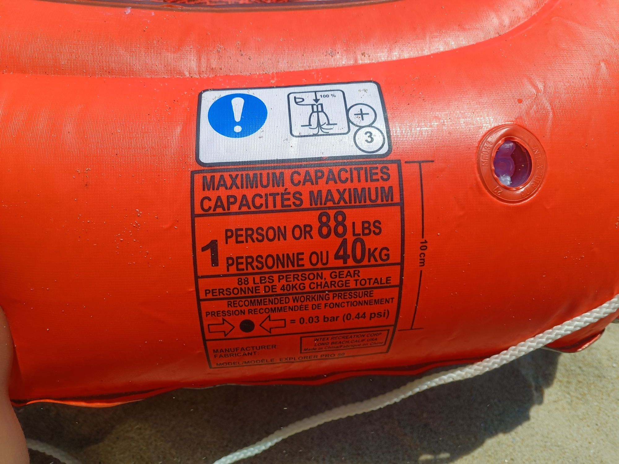 Barco para criança da Intex
