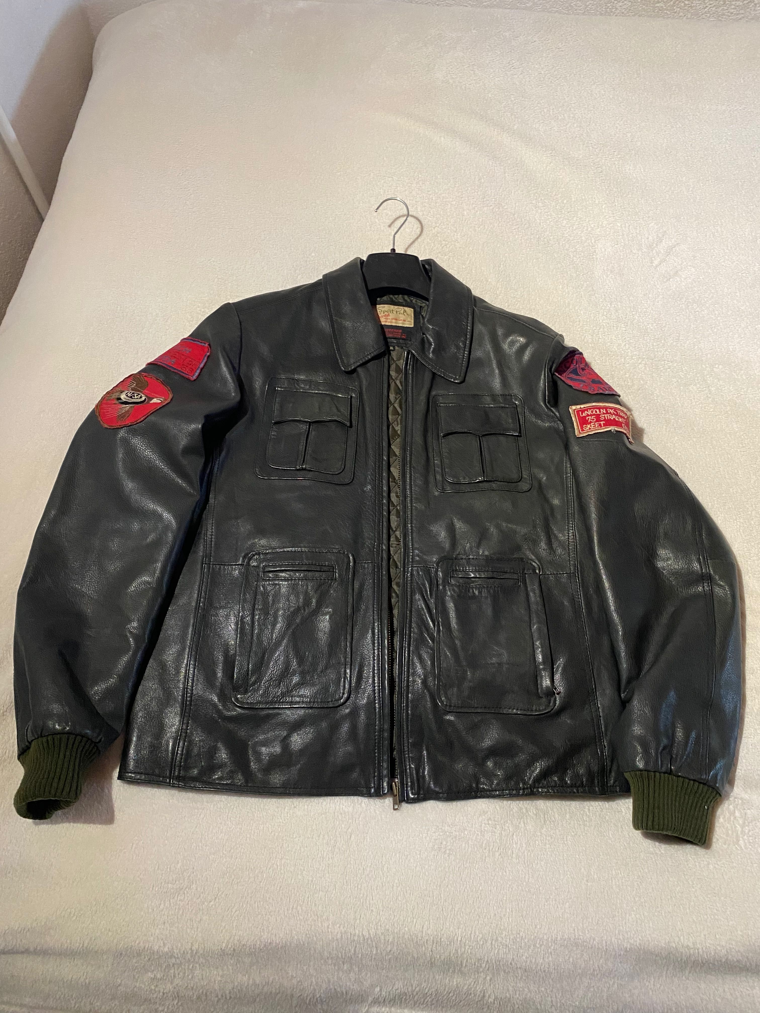 Sprzedam kurtkę skórzaną Scotch&Soda oryginalna rozmiar XL