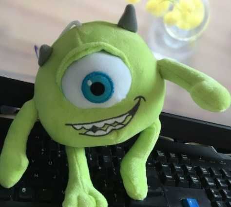 Peluche Mike Wazowski Monstros e Companhia- 36cm