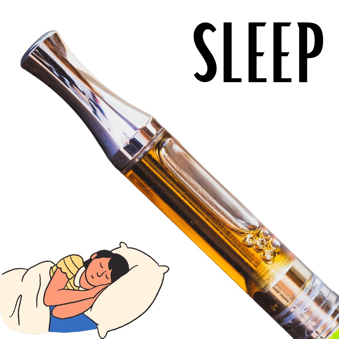 Kartridż SLEEP z olejkiem do waporyzacji 60% CBD (50% CBN + 10% CBD +