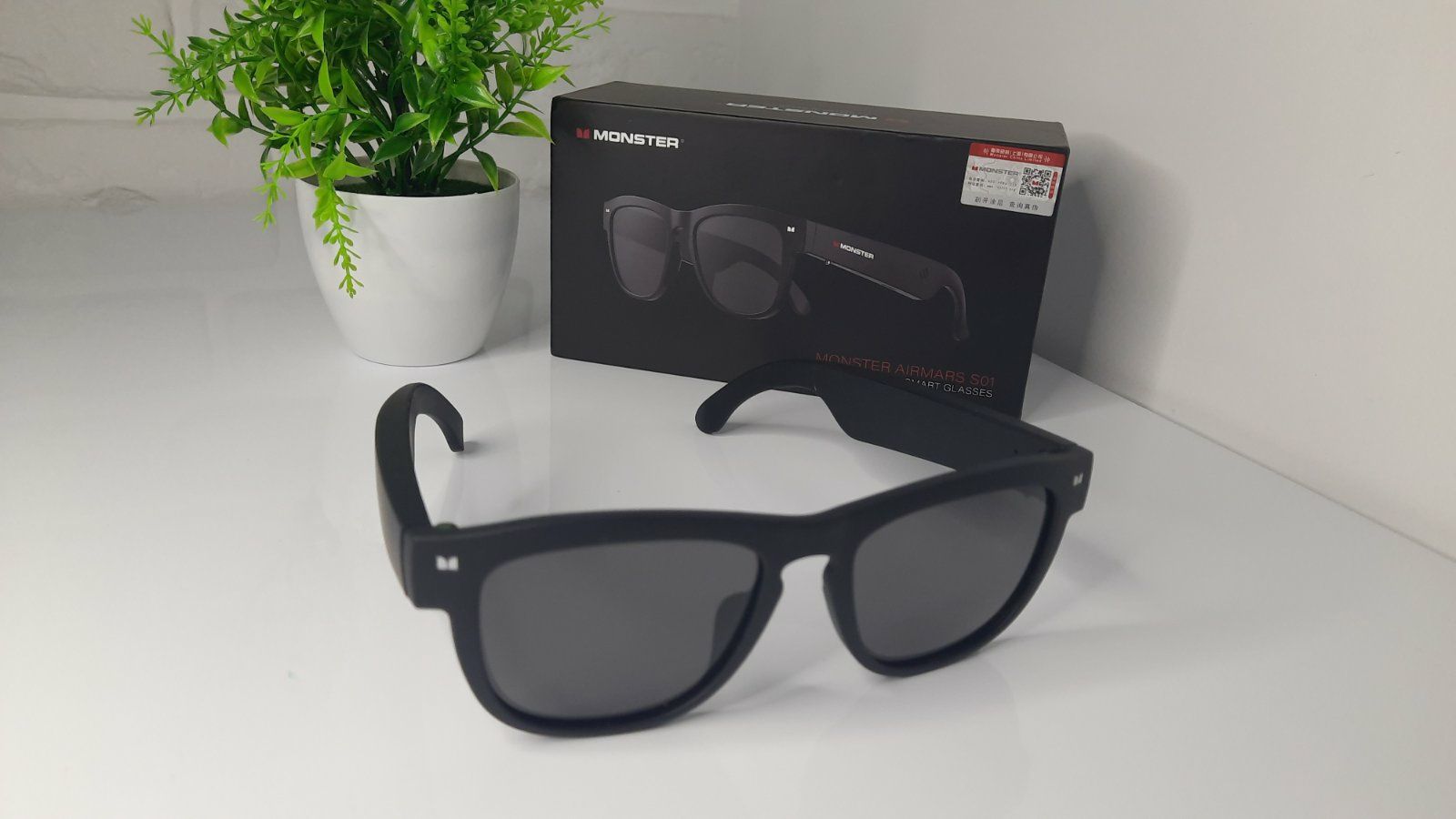 Bluetooth смарт сонцезахисні окуляри  Monster AIRMARS S01