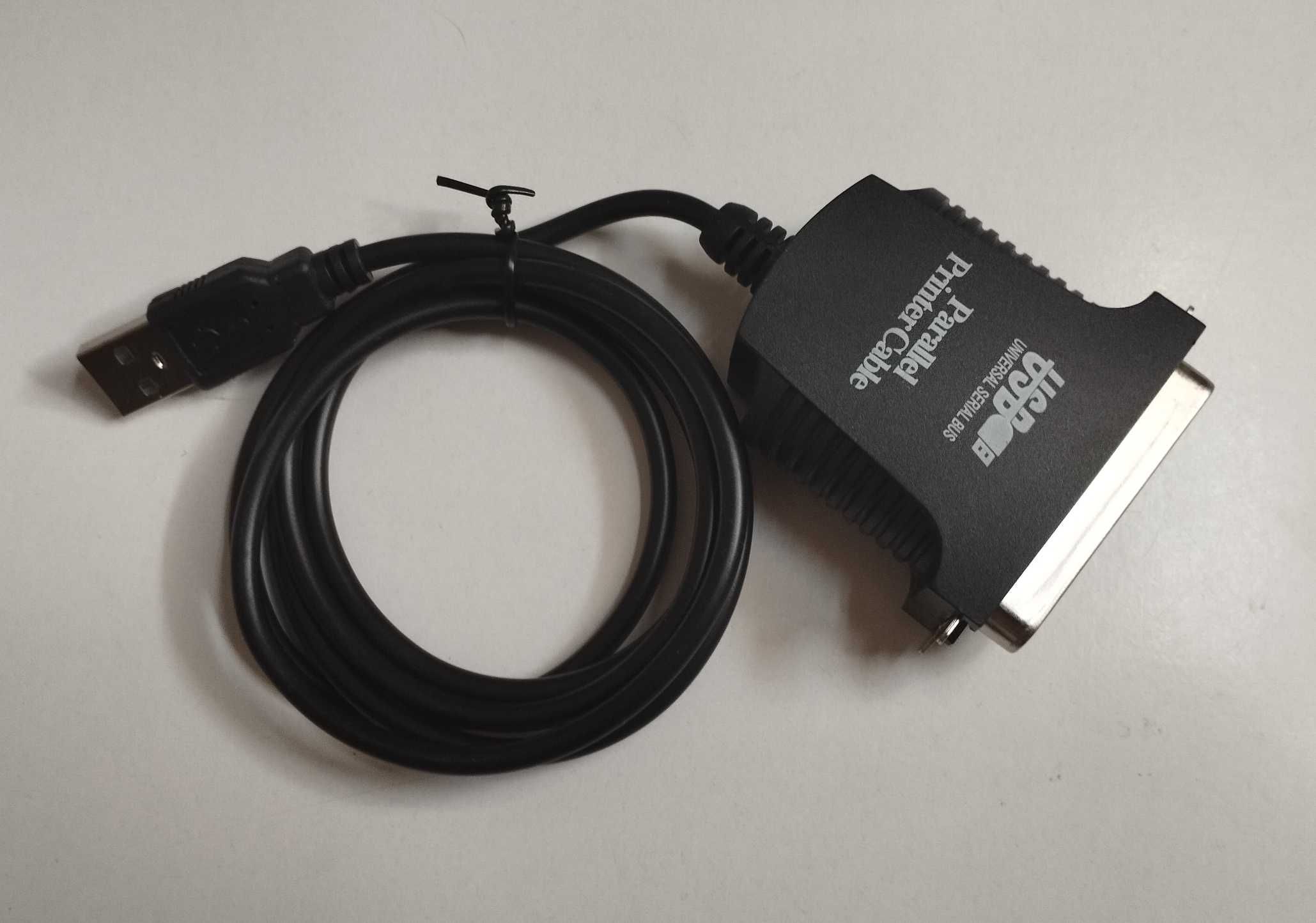 Adaptador de cabo de Impressora, porta Paralela 36 Pinos para USB