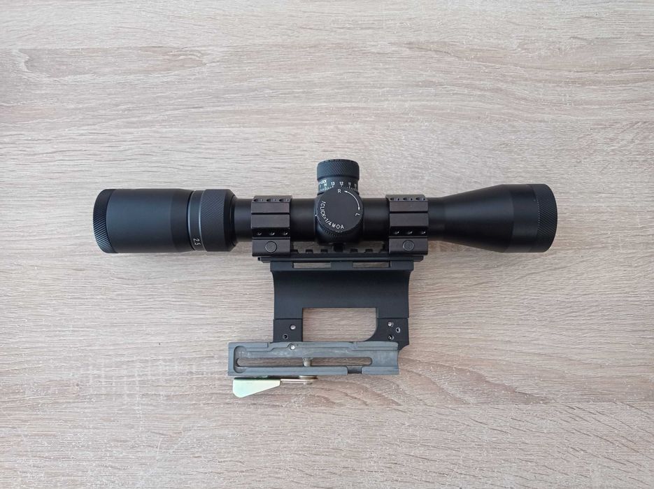 Luneta 2-12x40 z bocznym montażem do AK Saiga