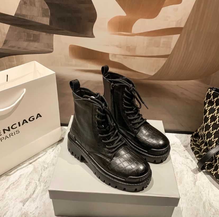 Balenciaga ботинки, Баленсиага, черные