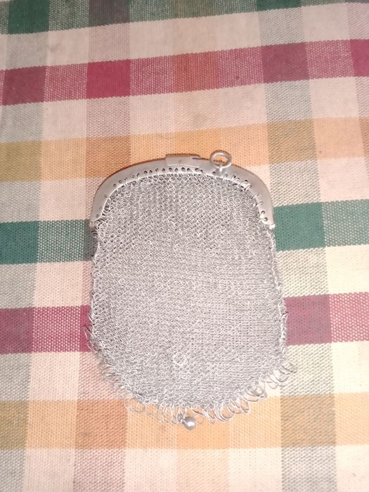 Porta moedas em prata, muito antigos