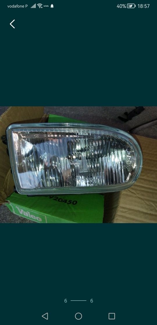 Farol nevoeiro megane