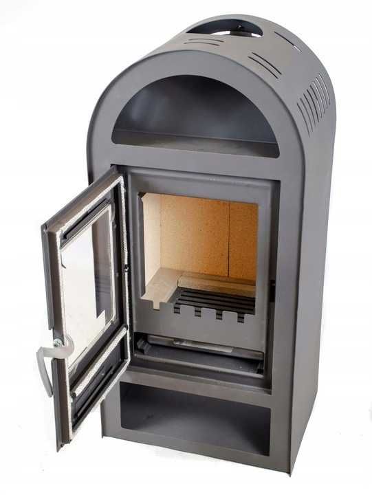 PIEC piecyk kominek stalowy KOZA NEGRO P5 7,5KW