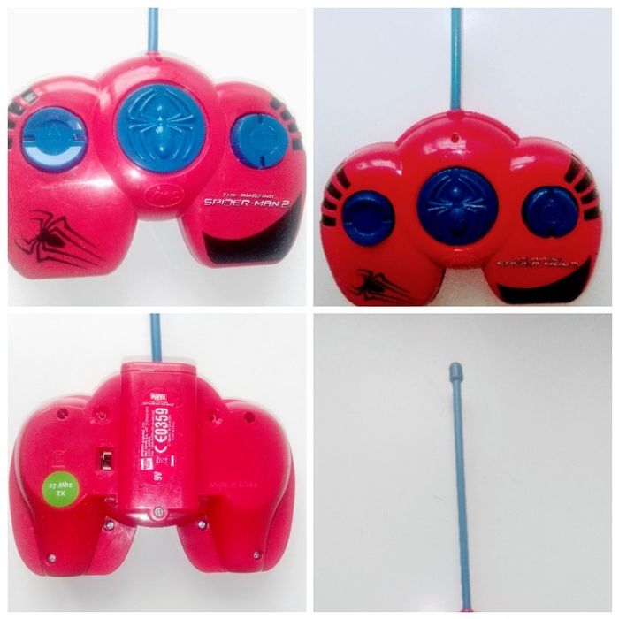 Vários modelos de telecomandos de carros.