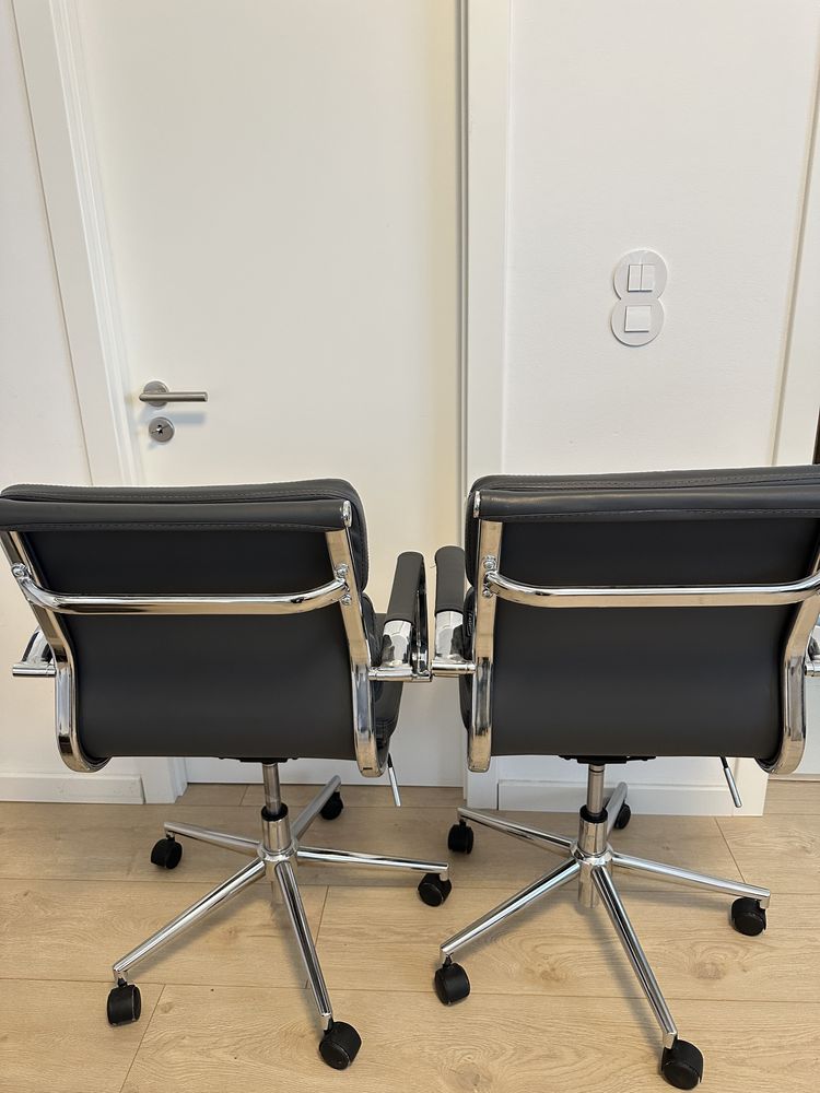 Cadeiras Escritório Staples Estilo Eames