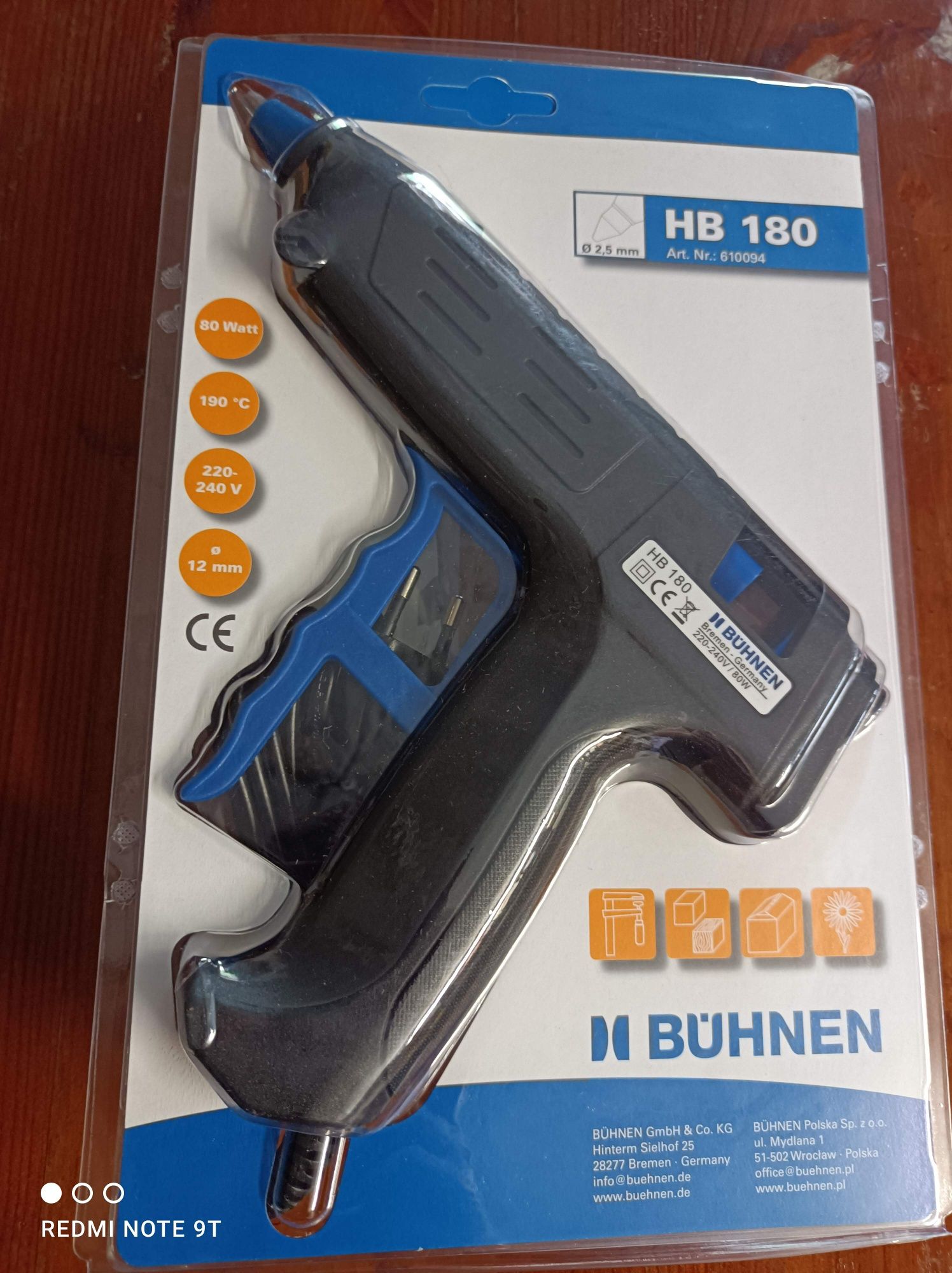 Pistolet na gorąco