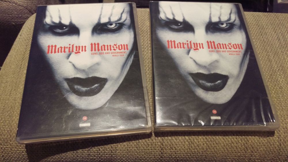 Dvd Marilyn Manson - Guns God and Government - World Tour