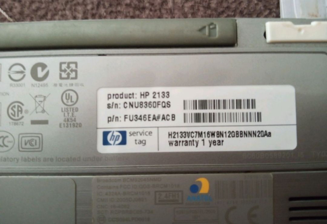 Корпус нетбука hp 2133 mini