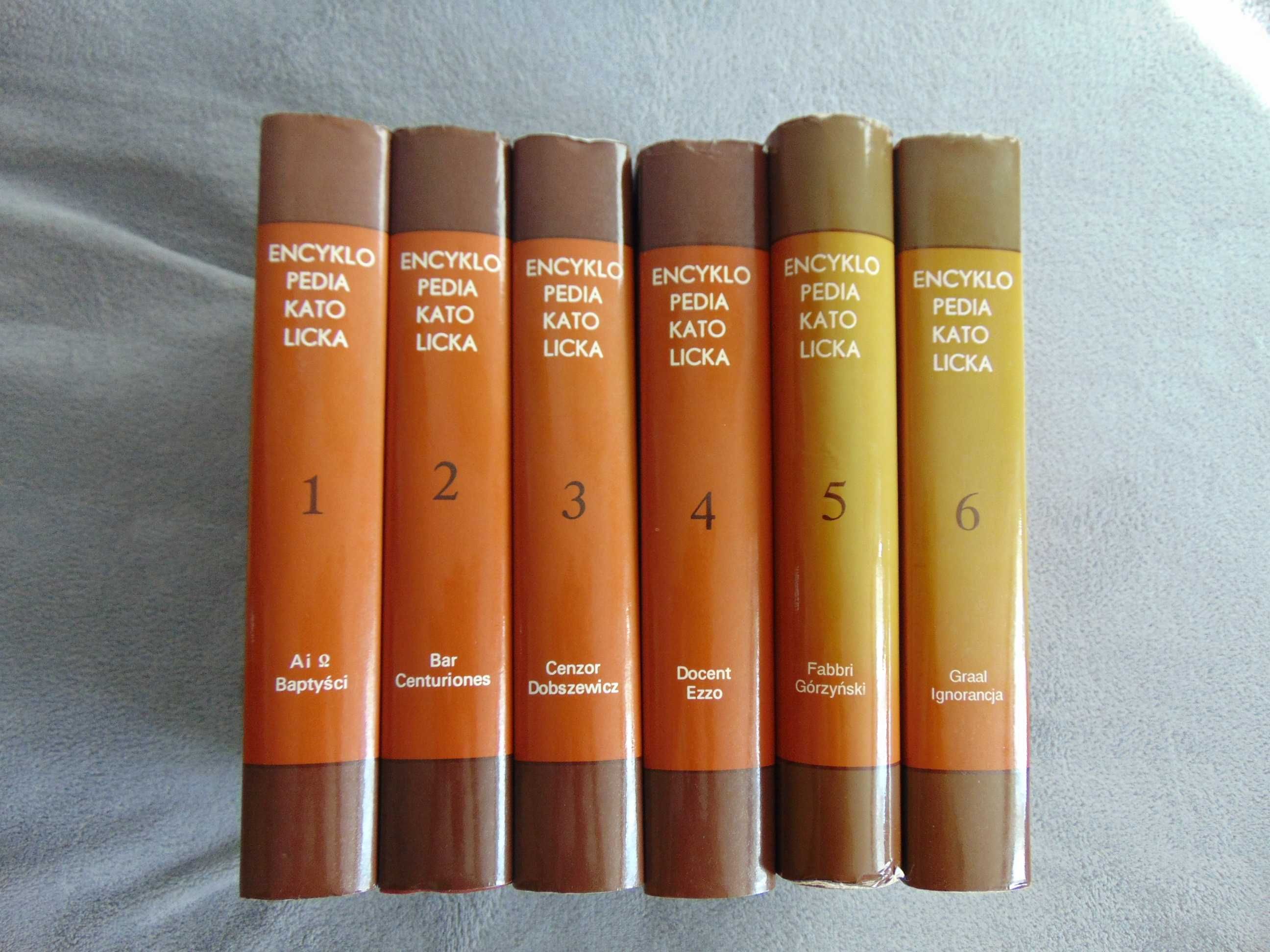 Encyklopedia Katolicka tomy 1 - 6