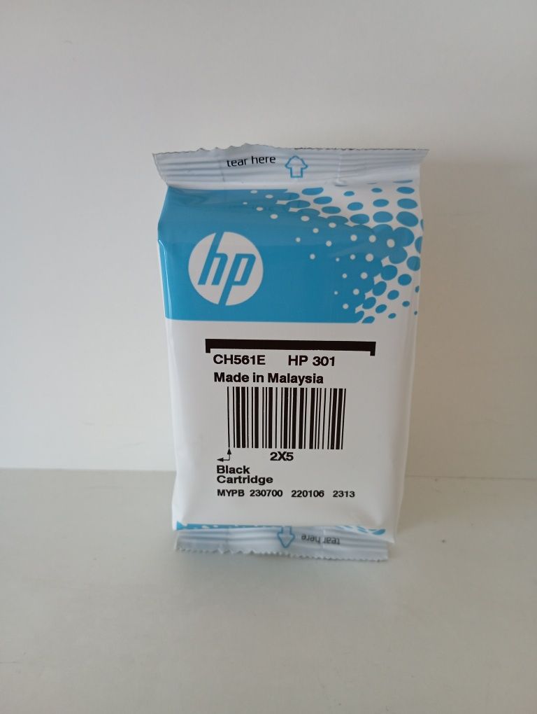 Оригінальний Новий картридж HP 301 чорного кольору
