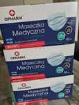 Maseczki medyczne 3 opakowania 150 sztuk