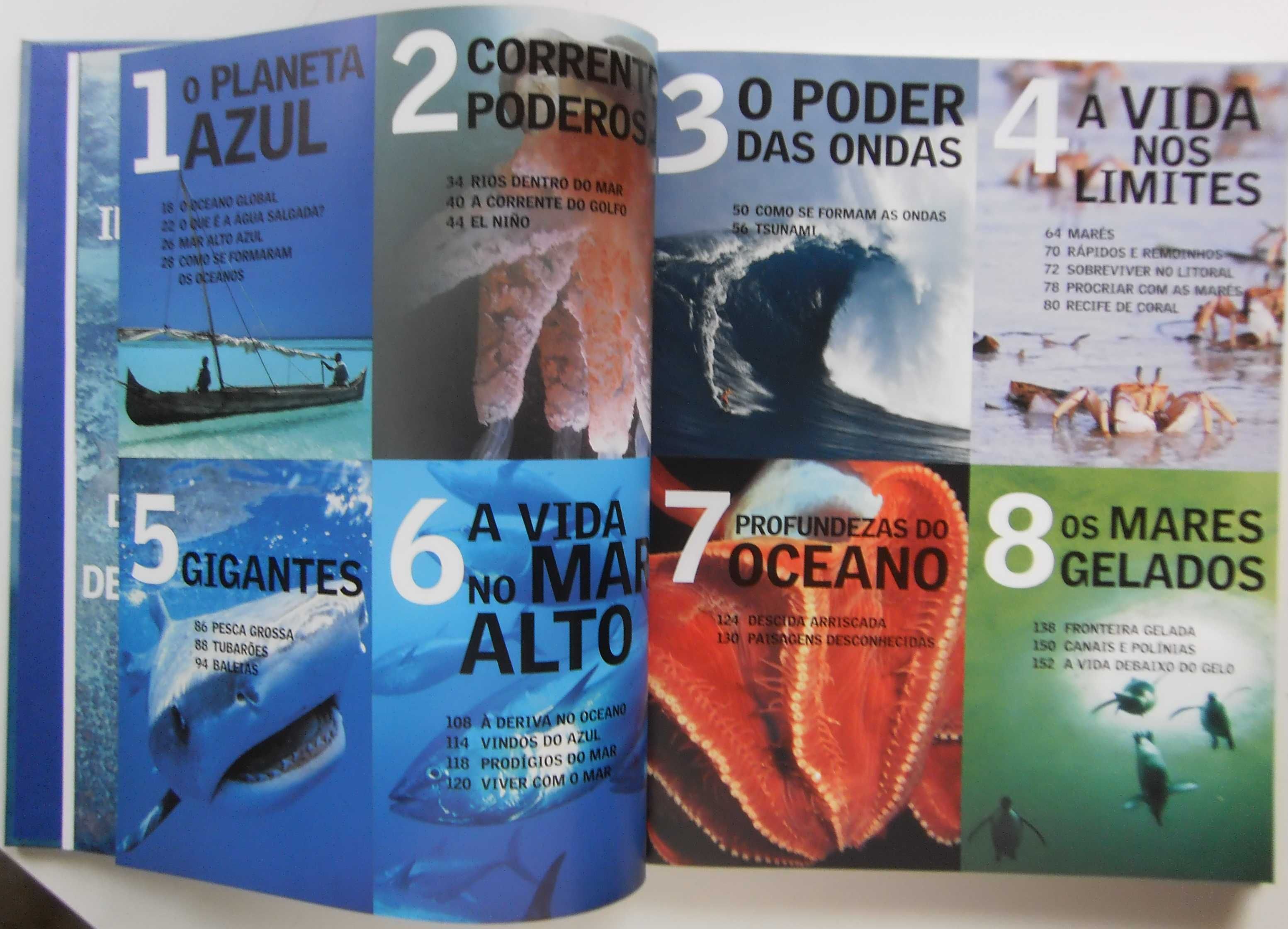 Grande Enciclopédia da Natureza "A Força dos Oceanos" Reader's Digest