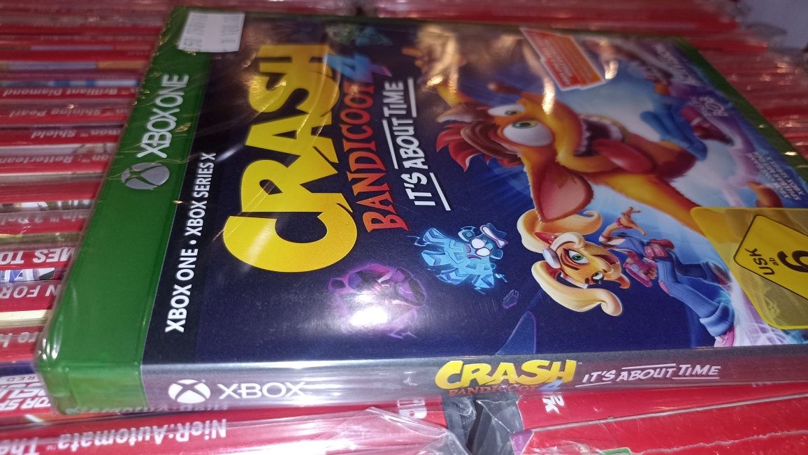 Crash Bandicoot 4 Najwyższy Czas (po polsku) nowa zafoliowana fabryczn