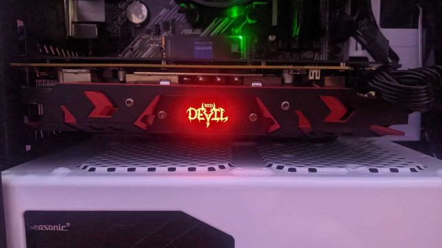 Видеокарта PowerColor Radeon RX 580 8Gb Red Devil