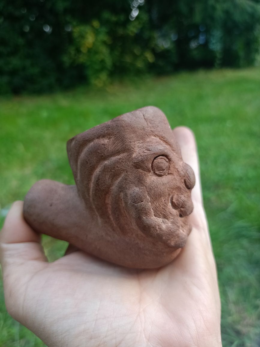 Stara fajka kamionkowa śmieszna