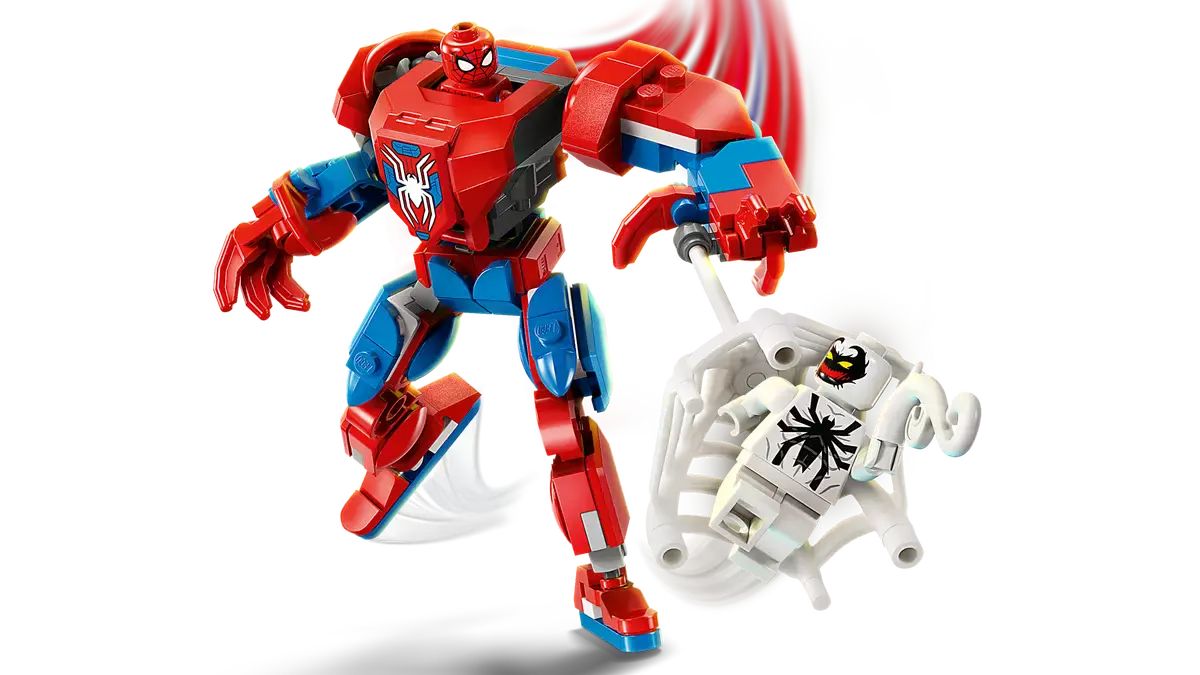 LEGO Super Heroes Mech Spider-Mana kontra Anti-Venom 76308