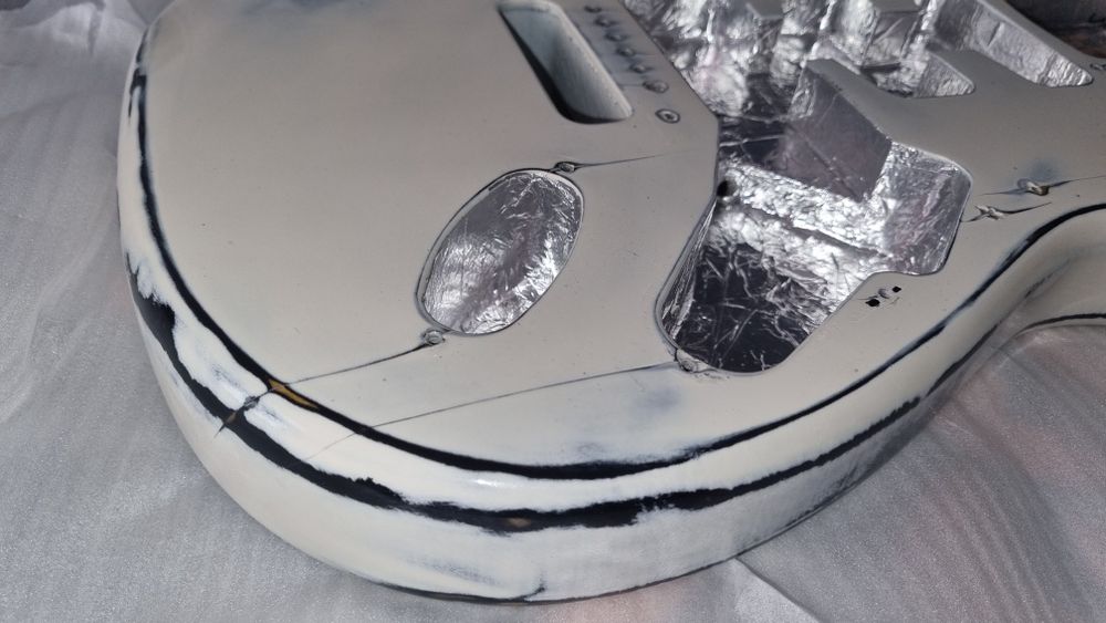 Corpo guitarra stratocaster