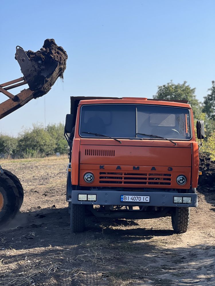 Перегной коровʼячий и грибной,доставка авто КАМАЗ