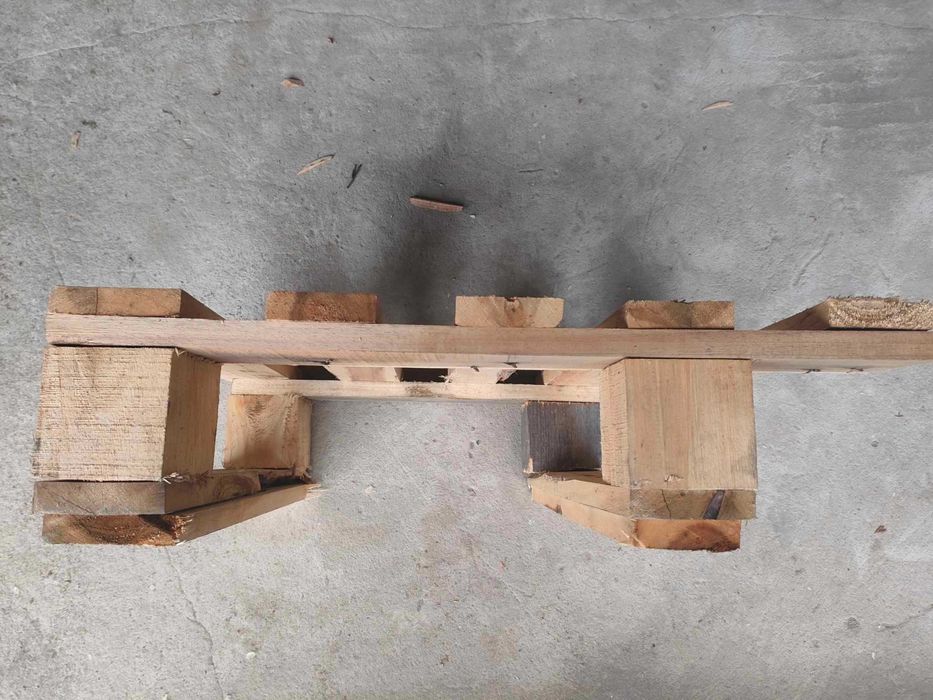 Paleta 40x60 ćwierć paleta ćwiartka 400x600 palety drewniane FV