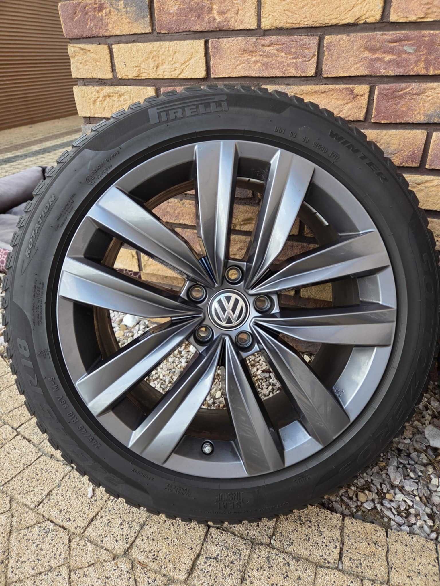 Alufelgi Koła Arteon Passat 3G8#601#025R/Q Zima